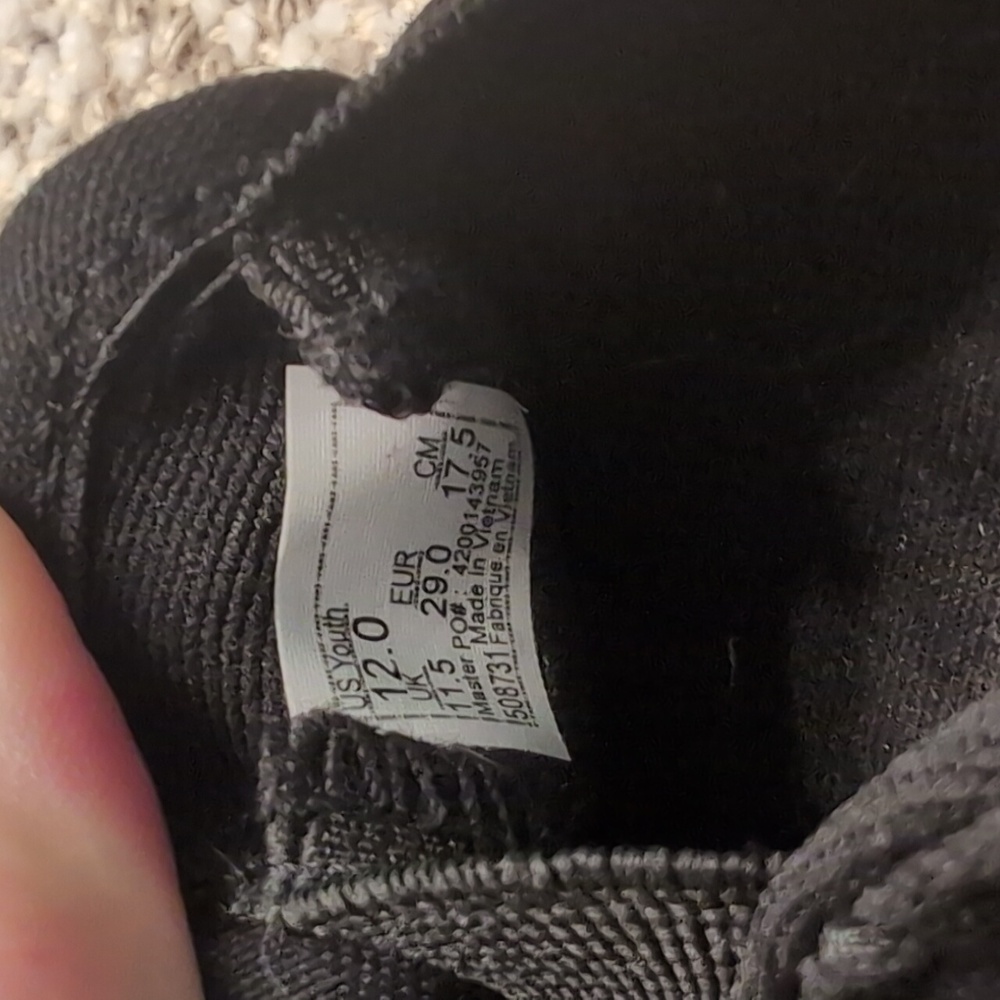 New Vans Black and Gray Checkered Slip-Ons Child's Size 12 π©Άπ€ - Picture 3 of 5